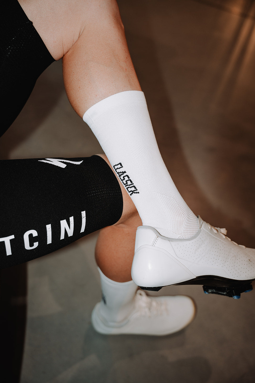 Classic Cycling Socks | logo-white | Classick
