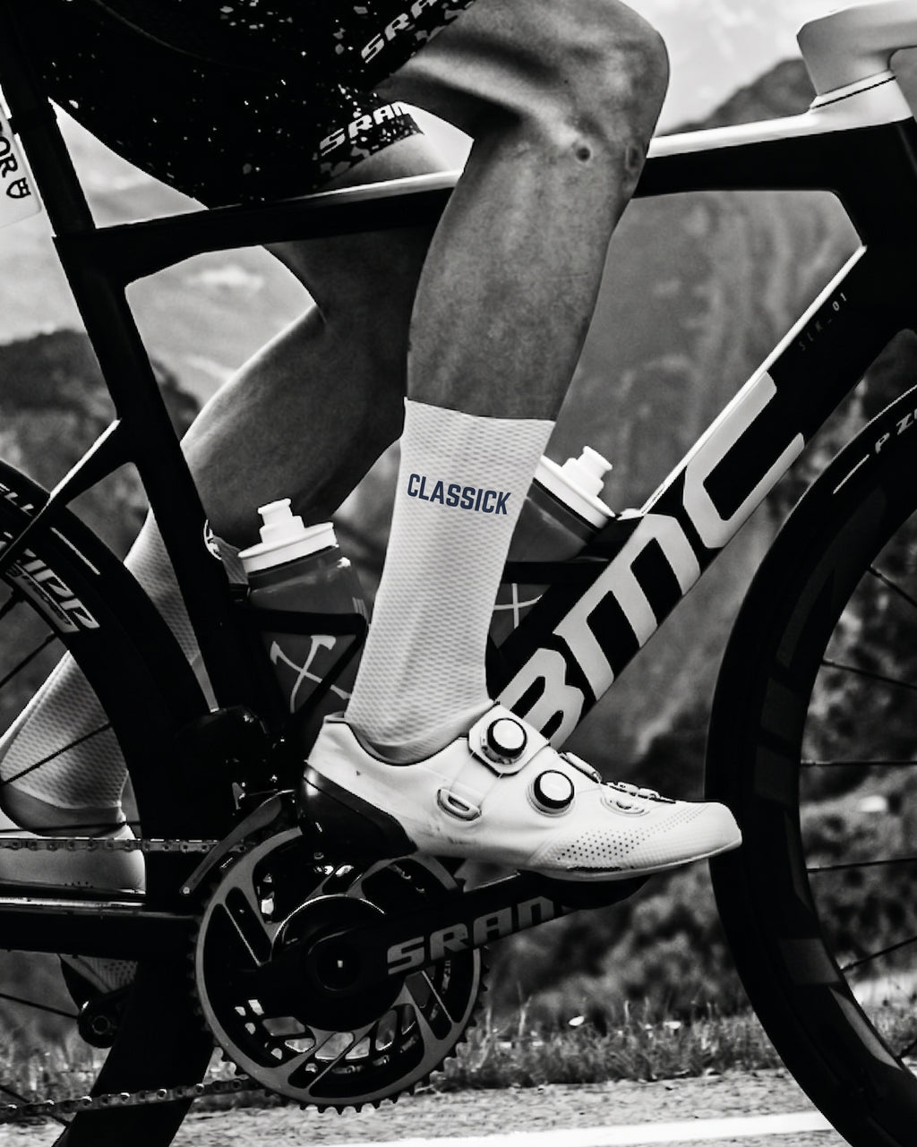 Chaussettes de cyclisme C1 EVO Aero | Café | Classick