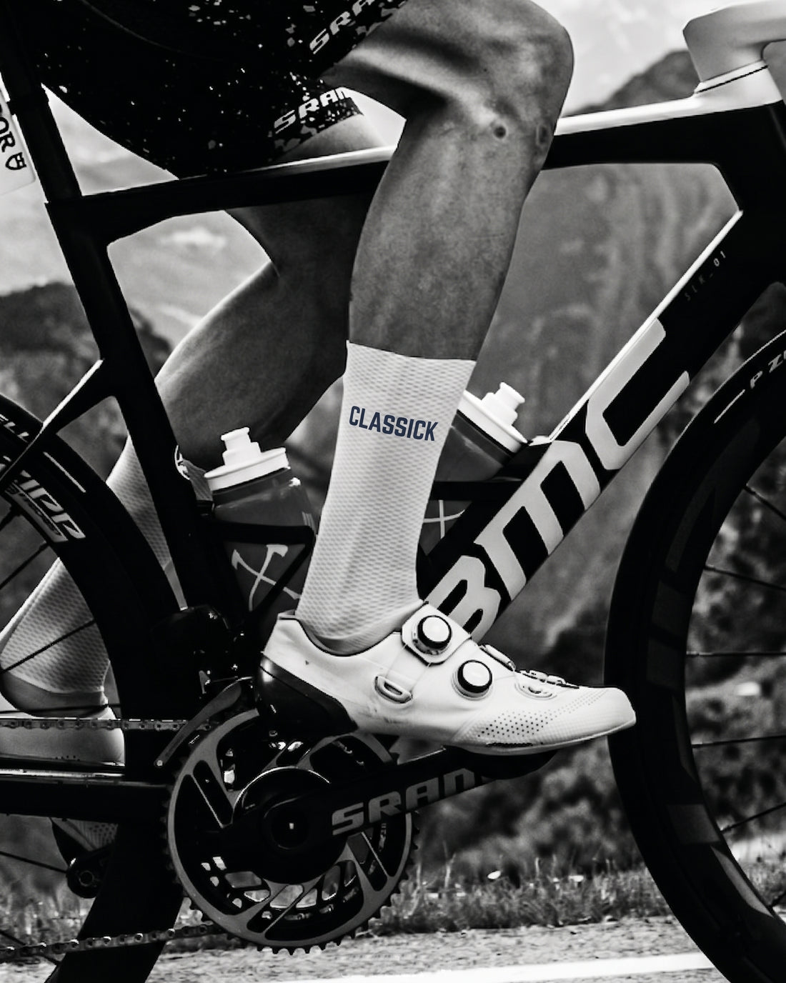 Chaussettes de cyclisme C1 EVO Aero | Café | Classick