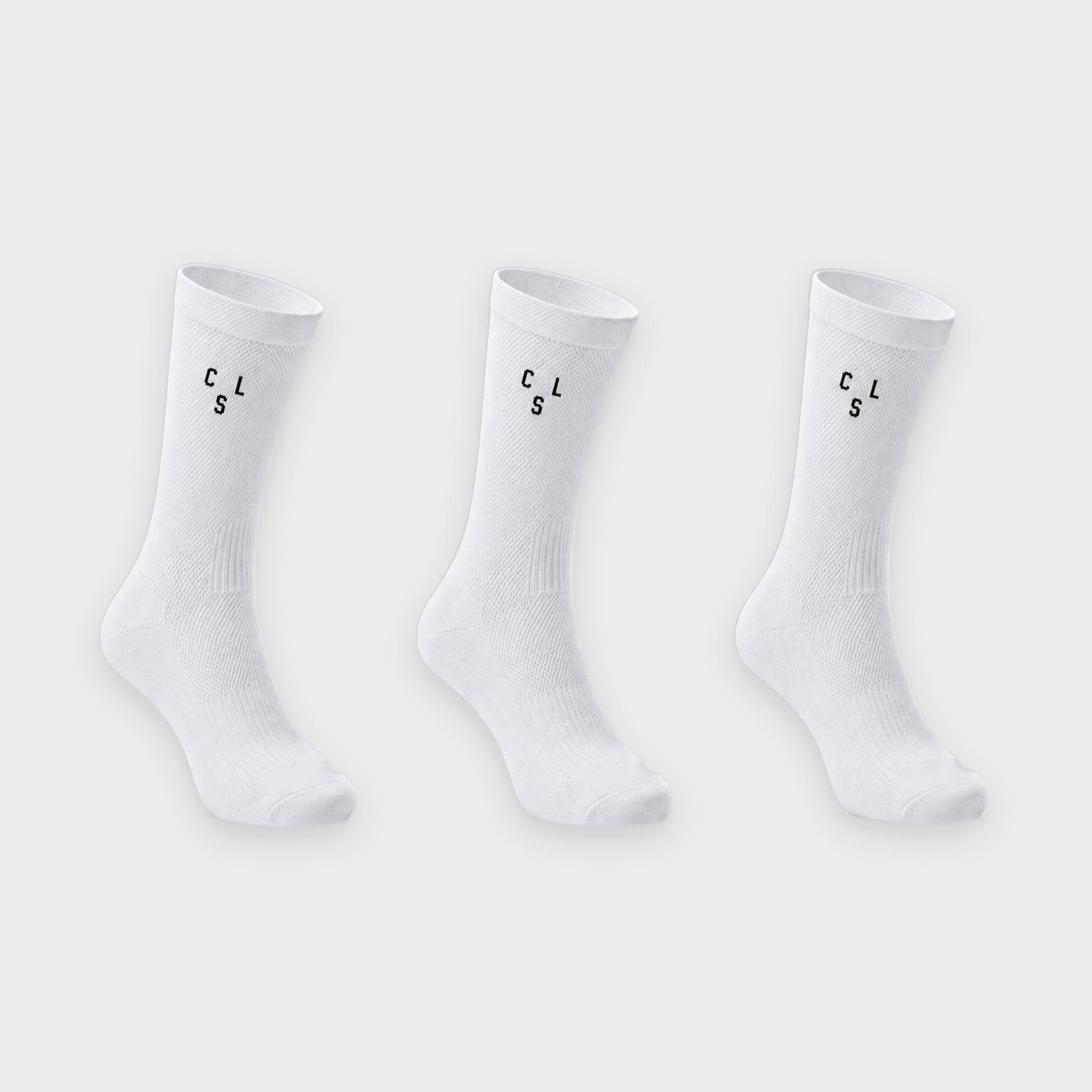 Classic Cycling Socks | CLS-white | Classick 3 pack