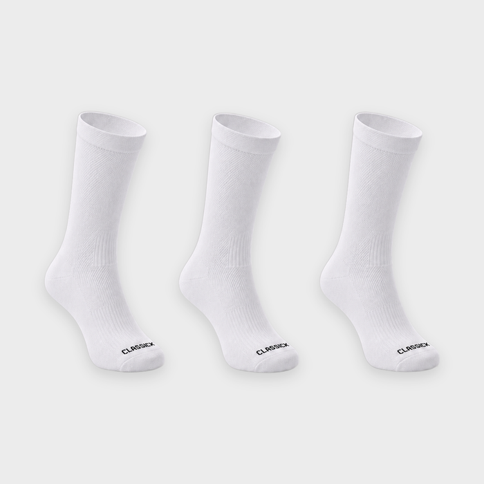 Classic Cycling Socks | logo-white | Classick 3 pack